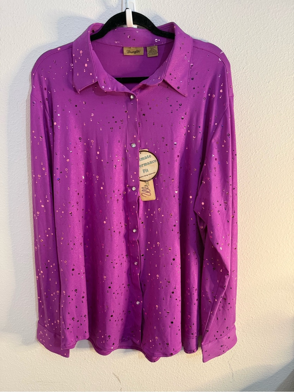 NWT Wrangler Rare Deadstock 2013 Western Show Shirt